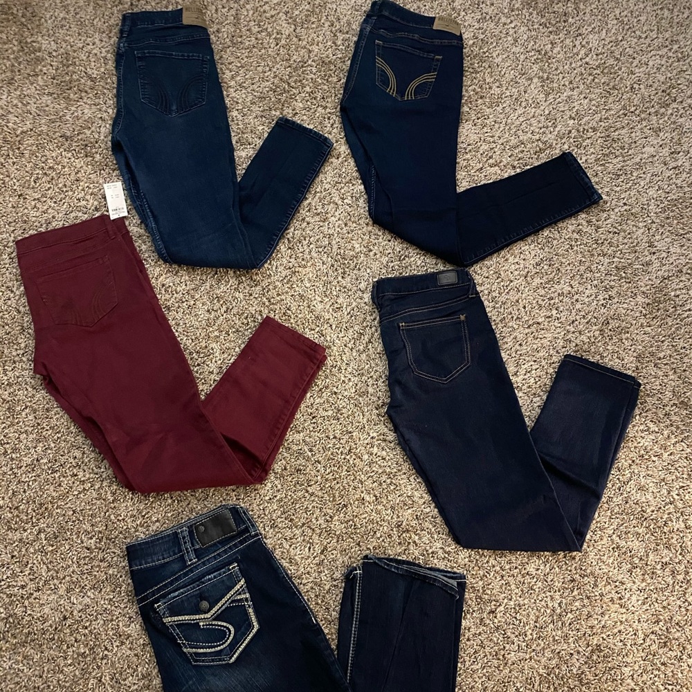 Lot of jeans